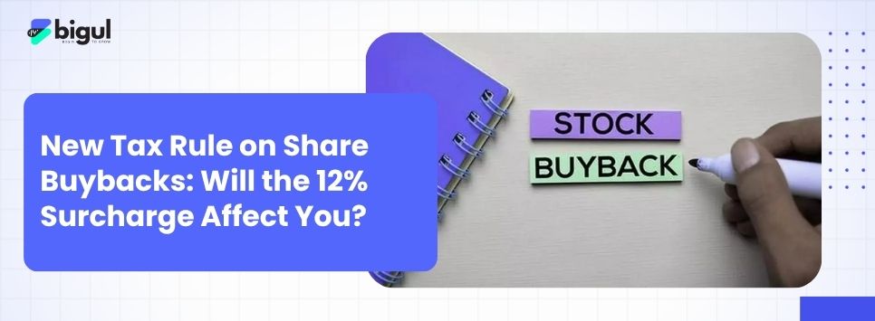 New Tax Rule on Share Buybacks